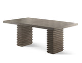 Mila 60-78 Inch Dining Table w/18" Leaf