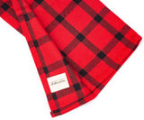 Red and Black Kitchen Towels