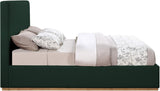 Monaco Contemporary Bed with Solid Wood Frame and Elegant Boucle Fabric for Modern Bedrooms
