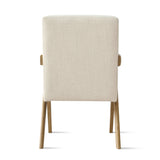 Morgan Upholstered Dining Chair with Arms (Set of 2)