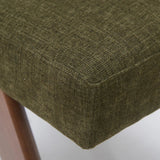 Morgan Mid Century Modern Upholstered Dining Chair (Set of 2)