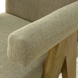 Morgan Upholstered Counter Stool with Arms (Set of 3)