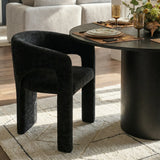 Musk & Khloe 41.5" Round Dining Table Set for 4 (5-Piece)