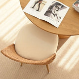 Nice Rattan Upholstered Dining Chair (Set of 6)