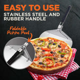 Pizza Peel For Oven And Grill - Durable And Safe Aluminum Base With Stainless Steel Handle (Compatible With Nutrichef Model Number: Ncpizovn)