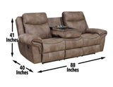Nashville 3-Piece Manual Reclining Set