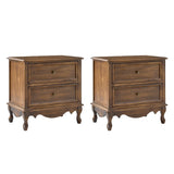 Galatea 24" Tall 2 - Drawer Nightstand Chest(Optional Types)
