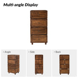Peggie Transitional Farmhouse Combination Nightstand(Multiple Unit Options)