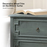 Joah 28"Tall Farmhouse 2-Drawer Nightstand with Built-in Charging(Optional Types)