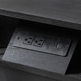 Camille Solid Wood Nightstand with Drawers