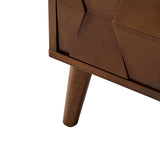 Rosalba Open Shelf Nightstand with Cable Management & Hidden Drawer(Optional Types)