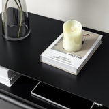 Lilian 2 - Drawer Mid Century Nightstand with Built-in Outlets(Optional Types)