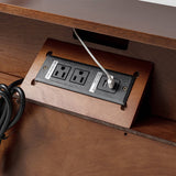 Grace 2 - Drawer Nightstand Chest with Built-in Outlets(Optional Types)