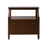 Grace 2 - Drawer Nightstand Chest with Built-in Outlets(Optional Types)
