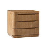 Yolanda Large 3-Drawer Nightstand with Hidden Storage(Optional Types)