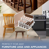 133 Pcs. Felt Furniture Pads - Protect Various Floors Including Hardwood, Laminate, Tile, And Vinyl