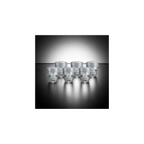 Set of 6 Skull Shot Glasses – 1.75 oz Glass Novelty Drinkware for Halloween Parties, Cocktail Bars & Home Decor