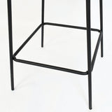 Nano 25'' Upholstered Low Back Counter Stool (Set of 2)