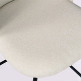 Nano 25'' Upholstered Low Back Counter Stool (Set of 2)