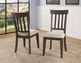 Napa 7-Piece Dining Set (Table, 2 Upholstered & 4 Side Chairs)