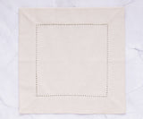 Natural Cotton Cocktail Napkins - 10 Inch