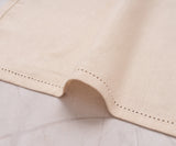 Hemstitched Napkins - Natural