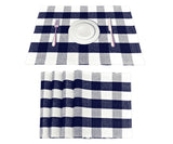 Rectangle Placemats - Checkered Placemats