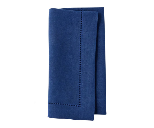 Navy Blue Linen Napkins