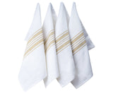 Beige Dish Towels Set of 4