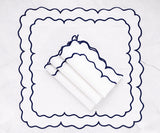 White Embroidered Napkins