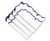 White Embroidered Napkins