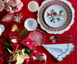 White Embroidered Napkins