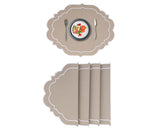 Oval Placemats - Cloth Placemats Set of 4