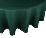 Green Tablecloth Round - Hemstitched