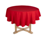 Cotton Round Tablecloth - Round Table Cover