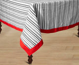 Cloth Tablecloths - Striped Tablecloth