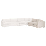 Newport Outdoor Modular 2-Seat Right Track Arm Sofa