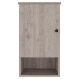 St. Angelo Medicine Cabinet with Single-Door Compartment, Two Interior Shelves, Lower Open Storage Shelf and Modern Wall-Mounted Design for Organized Bathroom Essentials, Daily Convenience and Space-Saving Home Functionality