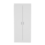 Tuhome Varese Pantry Cabinet with Double Doors, Five Adjustable Shelves, Modern and Elegant Design, Ideal for Kitchen, Dining Room, and Storage Solutions