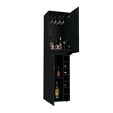 Obregon Tall Cabinet, Seven Cubbies, Two-Door Cabinets