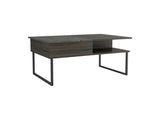 Tuhome Armin Lift-Top Coffee Table with One Shelf, Modern Design with Concealed Storage and Spacious Surface, Stylish and Practical Centerpiece for Living Room Organization and Décor