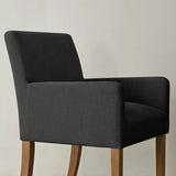 North Modern Linen Upholstered Armchair (Set of 2)