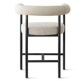 New York 24" Boucle Counter Stool with Arms (Set of 3)
