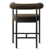 New York 24" Velvet Counter Stool with Arms (1-Piece)