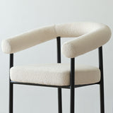 New York Modern Boucle Upholstered Dining Chair (Set of 6)