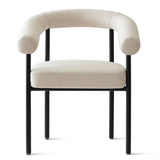 New York Modern Boucle Upholstered Dining Chair (Set of 6)