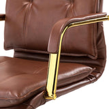Michele Vegan Leather Task Accent Chair