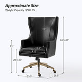 Elodio Chairs in Office with Genuine Leather