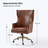 Elodio Chairs in Office with Genuine Leather
