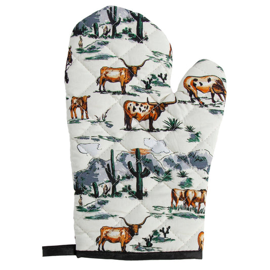 Ranch Life Oven Mitt, Set of 5, 2 MOQ